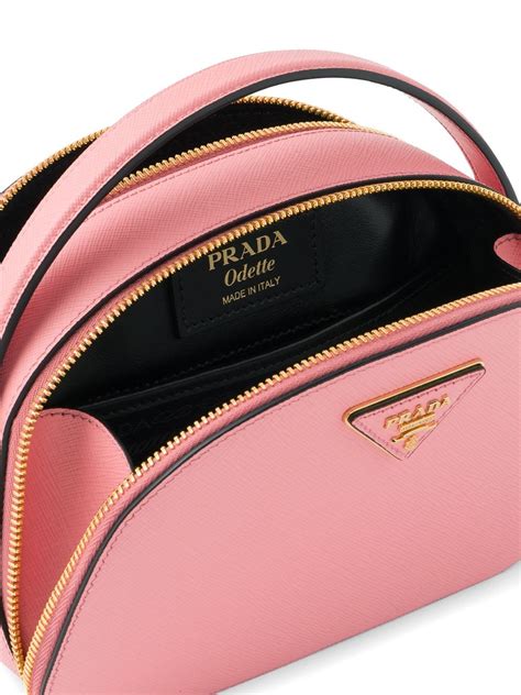 prada odette heart bag in pink|Prada Odette Saffiano Mini Bag .